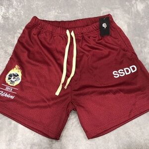 Men's Red Shorts